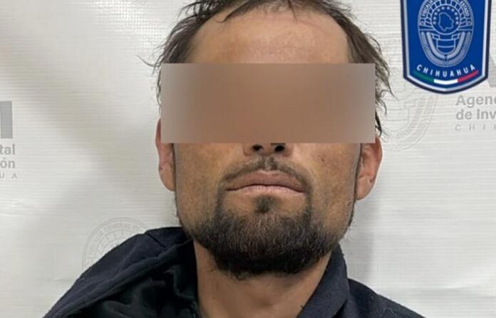 robojuri Detenido por las autoridades en Chihuahua, presunto responsable de delitos relacionados con la seguridad pública en la región.
