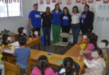 Recorre Xóchitl Contreras estancias infantiles y entrega apoyos en Juárez