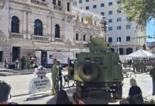 Concluyen actividades conmemorativas del Ejército y Fuerza Aérea en el Centro Histórico