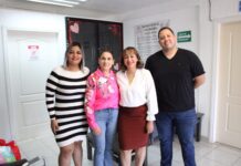 Entrega Edith Escárcega apoyos a adultos mayores en asilo de Nuevo Casas Grandes