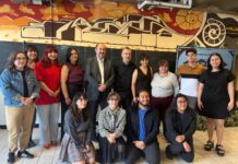 Presentan mural “Ecos de Paquimé” en Casa Chihuahua como proyecto académico de la UACH