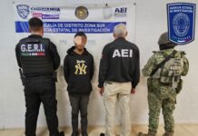 Detienen a dos hombres acusados de secuestro exprés, robo y amenazas en Parral