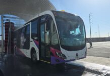 Refuerzan limpieza y supervisión diaria en unidades del JuárezBus