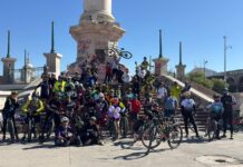 Participa SSPE en rodada ciclista para promover respeto vial
