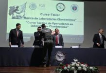 Capacitan a policías estatales en manejo de laboratorios clandestinos