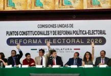 Aprueban en comisiones de San Lázaro dictamen de reforma electoral de Sheinbaum; pasa al pleno
