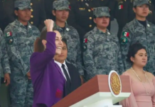 Sheinbaum reconoce labor de la mujer en las Fuerzas Armadas en 8M