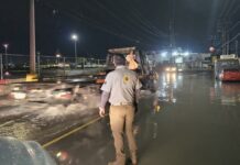 Registra Protección Civil afectaciones, inundaciones y cierres viales tras lluvias intensas en el estado