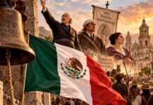México conmemora 216 años del inicio de su Independencia Imagen generada con IA