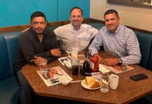 Santiago De la Peña se reúne con Ernesto Ibarra y Armando Gutiérrez