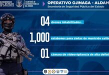 Refuerzan operativo en el corredor Ojinaga-Aldama tras agresión a helicóptero policial