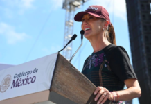 “Nosotros no compramos votos, damos derechos”: Sheinbaum