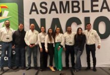 Regresa delegación chihuahuense del PVEM tras participar en la Asamblea Nacional 2026 rumbo al proceso electoral
