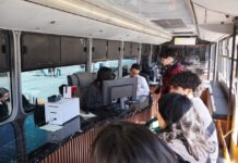 Lleva JuárezBus CAM Móvil a estación Las Torres y Cobach #5