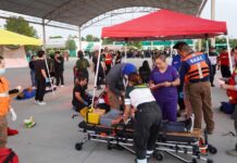 Ponen a prueba estudiantes de la UTCJ sus conocimientos durante simulacro nacional