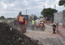 Trabaja Obras Públicas en tapar socavón de calle Otachique