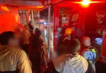 Rescatan a dos adultos y dos menores de una vivienda inundada en Fronteriza Baja