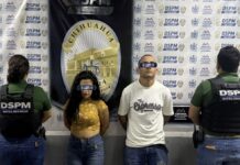 Detienen a pareja con 36 porciones de presunta droga en Ávalos
