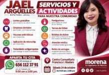 Llevará Jael Argüelles atención médica y servicios gratuitos a familias de Juárez