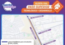Modifican circulación en avenida Tecnológico por obras