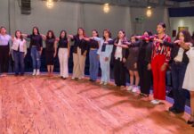 Toman protesta integrantes de la 2.ª generación del Programa Mujeres Jóvenes