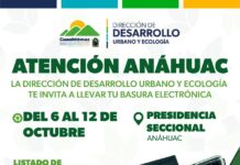 Inicia en Anáhuac campaña de basura electrónica