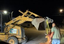 Rescatan a vaca que cayó en una fosa