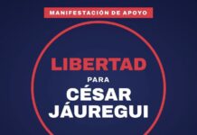 Convocan manifestación a favor de César Jáuregui