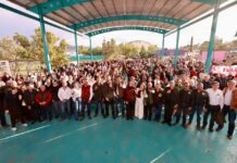 Celebran en Parral los 15 años de Morena; refrendan respaldo a Cruz Pérez Cuéllar