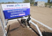 Nuevo pozo llevará agua potable a 150 familias de Julimes