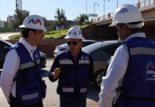 Revisan daños en muro de Teófilo Borunda y Universidad