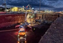 Avanza SCOP con colados de cimentación en el Paso Inferior Los Arcos