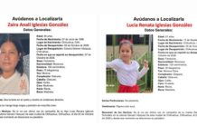 Buscan a madre e hija desaparecidas en la colonia Genaro Vázquez