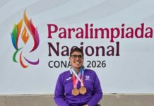 Conquista atleta de la UACH bronce en lanzamiento de jabalina paralimpico