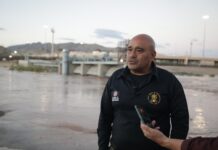 Protección Civil desplegó operativo ante creciente del río Bravo