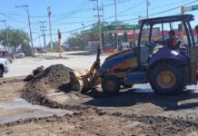 Atiende SCOP afectaciones por lluvias en Ciudad Juárez